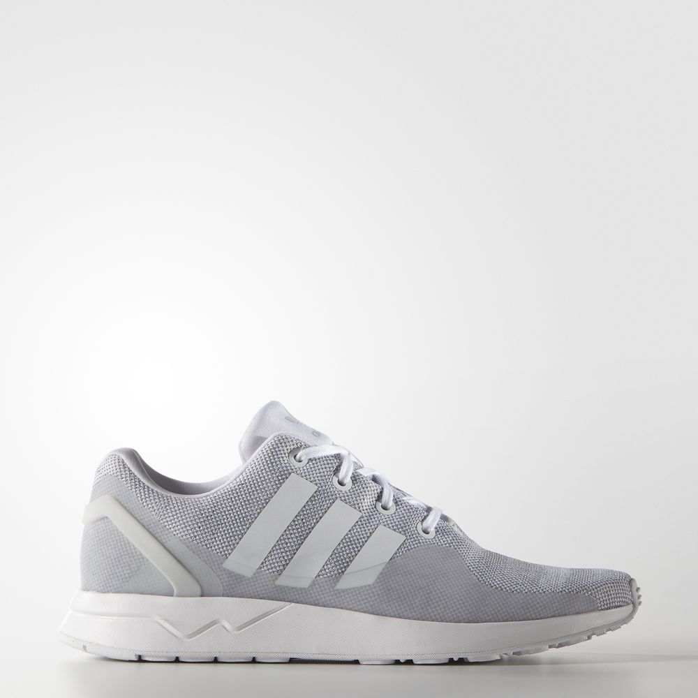 Adidas Zx Flux Adv Tech - Originals ανδρικα - Ασπρα/Ασπρα,Μέγεθος: EU 36 – 54 2/3 (820GORWM)